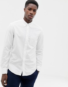 Белая приталенная оксфордская рубашка на пуговицах J.Crew Mercantile - Белый