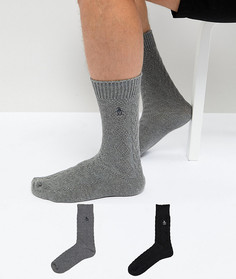 Комплект из 2 пар толстых носков Original Penguin - Мульти