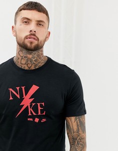 Черная футболка с логотипом Nike AA6397-010 - Черный