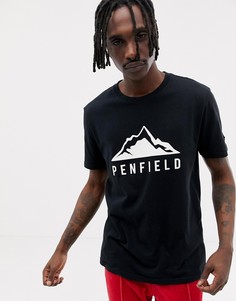 Черная футболка с логотипом Penfield Augusta - Черный