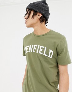 Зеленая футболка с логотипом Penfield Collegiate - Зеленый