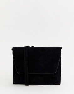 Черная сумка через плечо с кольцом Pull&Вear - Черный Pull&;Bear