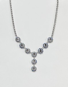 Ожерелье с кристаллами Swarovski Krystal London Rosetta - Очистить