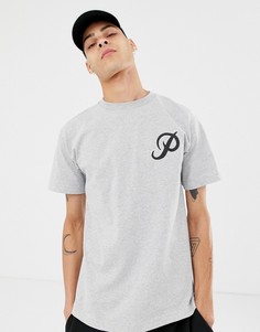 Серая футболка с логотипом Primitive - Серый