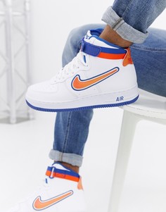 Белые высокие кроссовки Nike Air Force 1 07 AV3938-100 - Белый