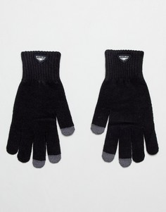 Черные вязаные перчатки Penfield Nanga Etouch - Черный