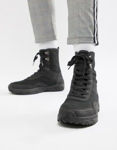 Черные высокие кроссовки ASOS DESIGN - Черный
