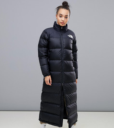 Черное длинное пальто The North Face Womens Nuptse - Черный