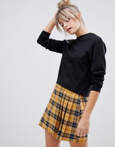 Черный лонгслив Pull&Bear - Черный Pull&;Bear