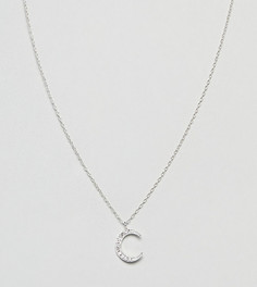 Серебряное ожерелье с кристаллами Swarovski от Accessorize - Серебряный