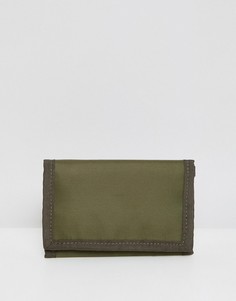 Маленький бумажник цвета хаки Weekday - Зеленый