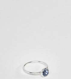 Серебряное кольцо с кристаллом Swarovski Accessorize - Серебряный