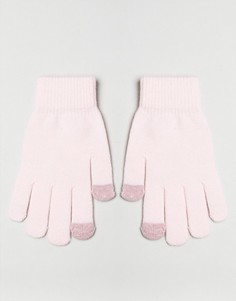Перчатки для сенсорных гаджетов 7X - Розовый