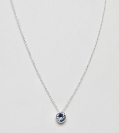 Серебряное ожерелье с кристаллом Swarovski Accessorize - Серебряный