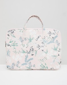 Цветочный чехол для ноутбука с диагональю 15 дюймов New Look - Черный