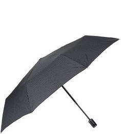 Складной автоматический зонт с куполом серого цвета Doppler