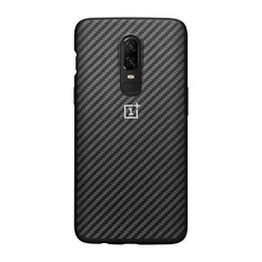 Чехол (клип-кейс) ONEPLUS Karbon Protective Case, для OnePlus 6, темно-серый [5431100044]