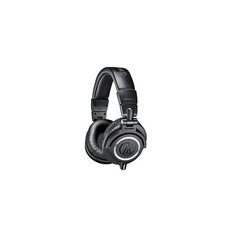 Наушники AUDIO-TECHNICA ATH-M50X, мониторы, черный, проводные