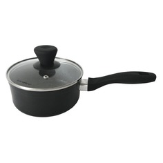 Ковш ENDEVER Stone-Grey Stone-Grey-18К, 2л, с крышкой, черный [80645]