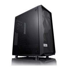 Корпус ATX FRACTAL DESIGN Meshify C Blackout TG, Midi-Tower, без БП, черный