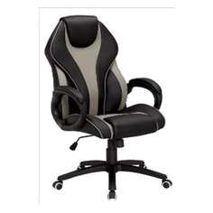 Кресло руководителя БЮРОКРАТ T-702, на колесиках, искусственная кожа [t-702/bl+bg]