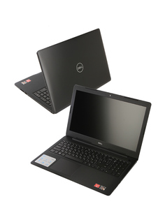 Ноутбук Dell Inspiron 5575 5575-6984 Black (AMD Ryzen 5 2500U 2.0GHz/8192Mb/1000Gb/DVD-RW/AMD Radeon Vega/Wi-Fi/Cam/15.6/1920x1080/Windows 10 64-bit)