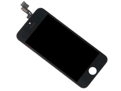 Комплект для самостоятельного ремонта телефона RocknParts Дисплей для iPhone 5S Black +защитное стекло+набор инструментов+пошаговая инструкция 646316