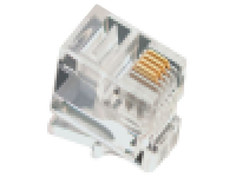 Коннектор VCOM RJ-11 6P4C VTE7716-1/100 - 100шт