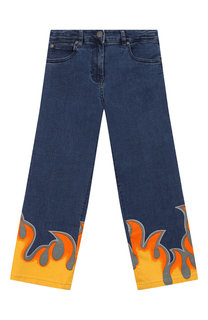 Расклешенные джинсы с отделкой Stella McCartney
