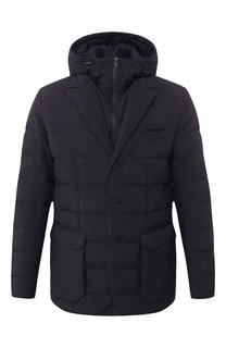 Пуховая куртка на молнии с капюшоном Moncler