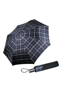 Черный зонт "Клетка мега" Goroshek