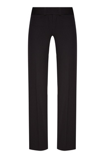 Темно-синие брюки в полоску Junya Watanabe