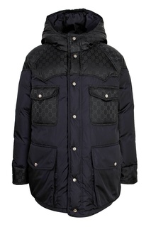 Пуховик с карманами Gucci Kids
