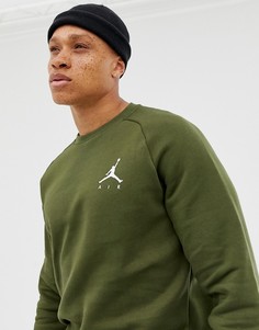 Зеленый свитшот с логотипом Nike Jordan 940170-395 - Зеленый