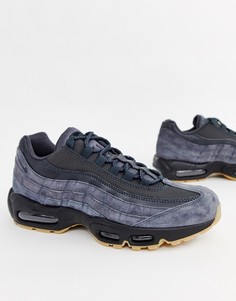 Серые кроссовки Nike Air Max 95 Ultra AJ2018-002 - Серый
