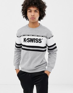 Серый свитшот K-Swiss Fresno - Серый