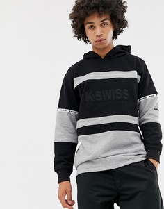 Черный oversize-худи K-Swiss Richmond - Черный