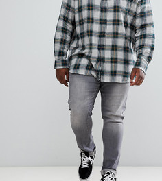 Серые выбеленные джинсы скинни Jacamo Plus - Серый