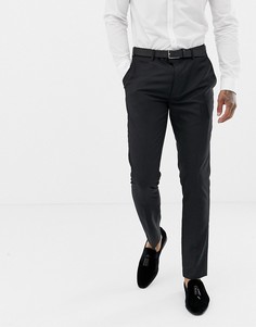 Черные узкие брюки с пайетками под смокинг Devils Advocate - Черный