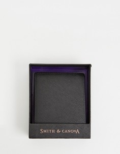 Черный бумажник Smith & Canova - Черный