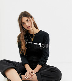 Черный выбеленный комбинезон Reclaimed Vintage Inspired - Черный