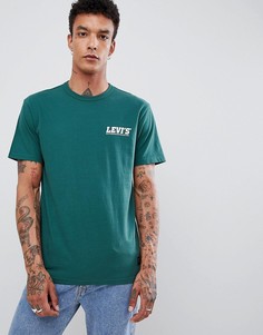 Зеленая футболка с логотипом Levis Skateboarding - Зеленый