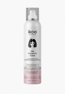 Сухой шампунь ikoo infusions Dry Shampoo Foam, пенка Защита цвета и восстановление 150 мл
