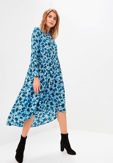 Платье LOST INK BLUE FLORAL MIDAXI SHIFT DRESS