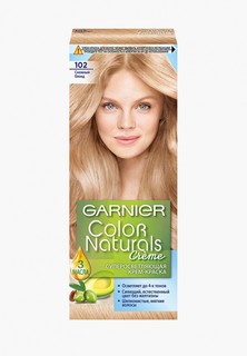 Краска для волос Garnier "Color Naturals", естественный цвет без желтизны, оттенок 102, Снежный Блонд, 148 г