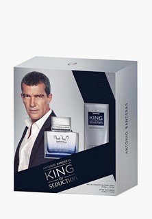 Набор парфюмерный Antonio Banderas King Of Seduction Туалетная вода 50 мл + бальзам после бритья 50 мл