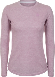 Футболка с длинным рукавом женская Craft Urban Run LS Wool Tee, размер 46-48