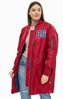 Удлиненная демисезонная куртка бомбер Tommy Jeans