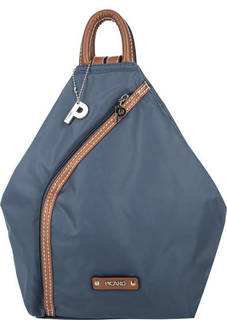 Сумка-рюкзак синего цвета из текстиля Picard