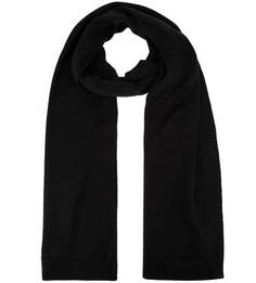Черный шарф с высоким содержанием шерсти Calvin Klein